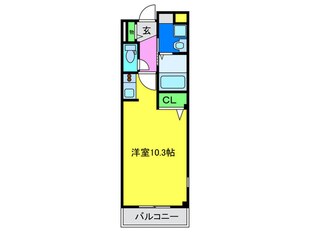 ハッピ－ライフの物件間取画像